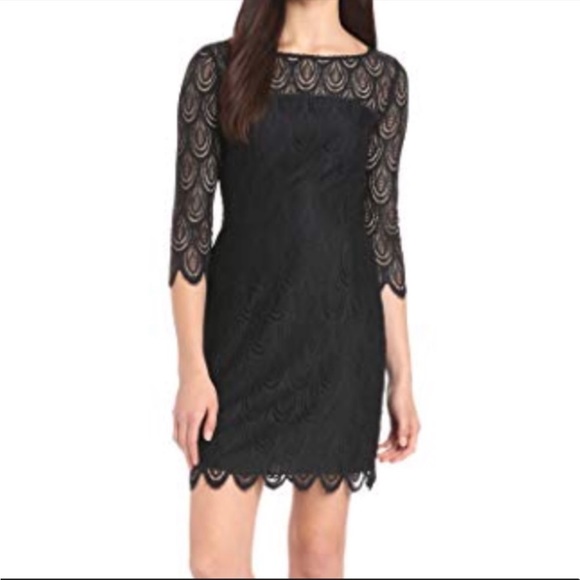 LILLY PULITZER black lace Hera dress - Picture 9 of 14